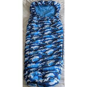 Cabela’s mummy sleeping bag full size 66”X 26” drawstring camouflage Multicolor